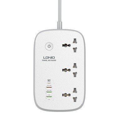 Ldnio Smart Power Strip مع 4-USB